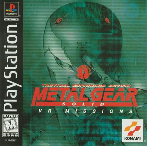 metal gear solid vr ps box art|metal gear solid vr missions.